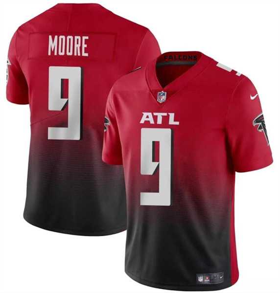 Youth Atlanta Falcons #9 Rondale Moore Red Black Vapor Untouchable Limited Stitched Jersey Dzhi